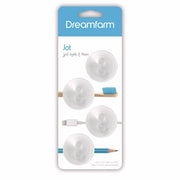 Dreamfarm Jot 4pc Suction Hooks – Clear - Lighting.co.za