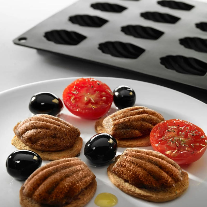 Lekue Mini Madeleines Silicone Baking Mould 20 Hole