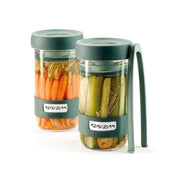 Lekue Pickles Kit 2 Glass Jars 650ml - Food Preservation Kits - Lighting.co.za