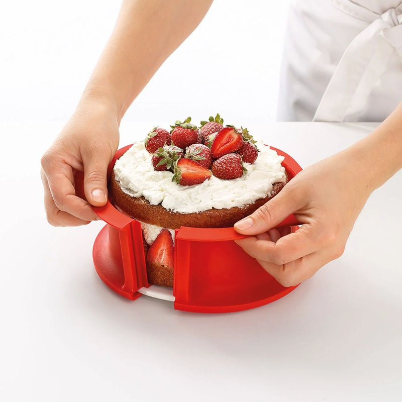 Lekue Springform Cake Mould 15cm with Ceramic Plate