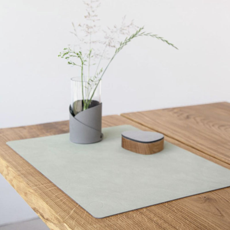 LIND DNA Nupo Leather Table Mat Rectangle Large - 7 Colours - Lighting.co.za