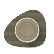 LIND DNA Corduroy Leather Coaster Curve - Lighting.co.za