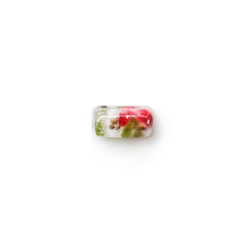 Lekue Rectangular Ice Cube Tray with Lid 14 Cube