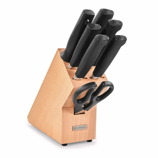 Wusthof Partner Knife Block Set 8-Piece Beechwood - Knife Block Set - Lighting.co.za