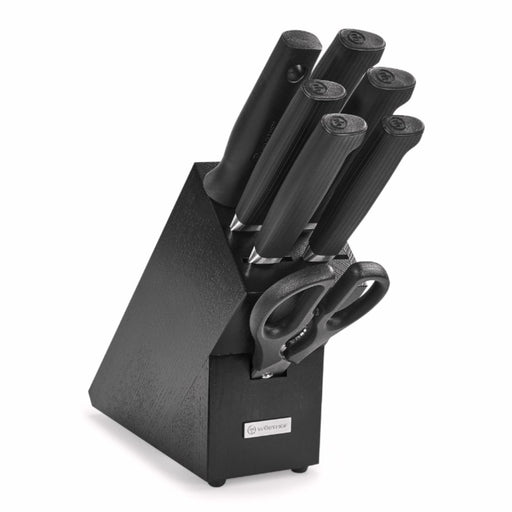 Wusthof Partner Knife Block Set 8-Piece Black - Knife Block Set - Lighting.co.za