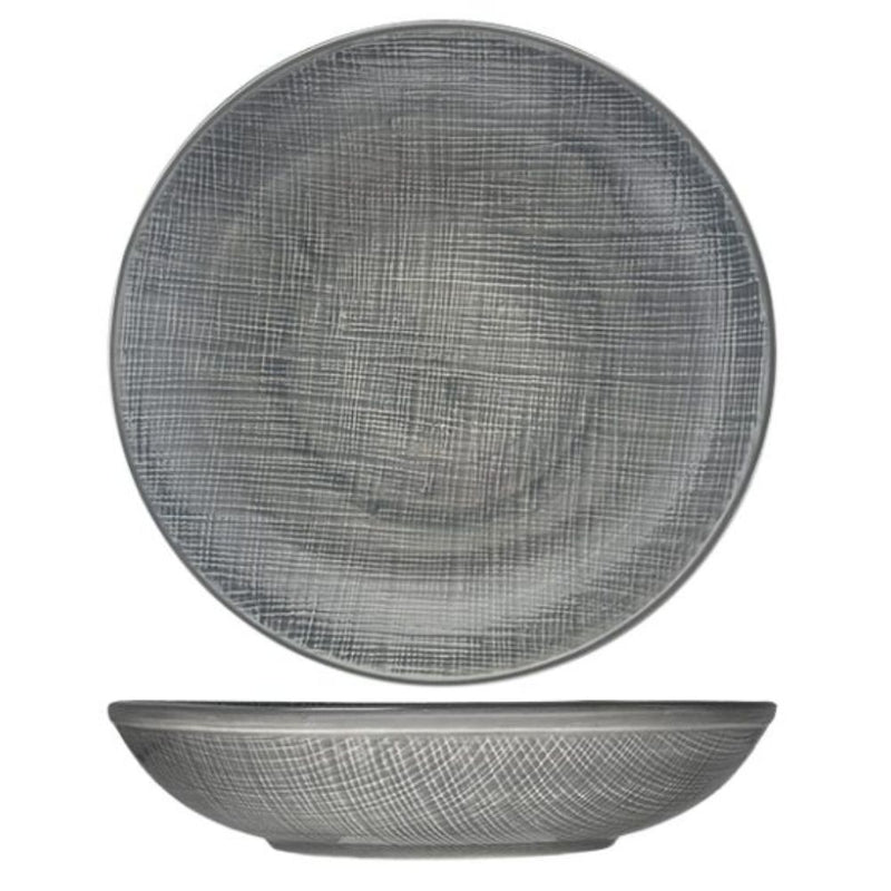 Nova Craft Nova Stitch Grey Coupe Bowl 24cm set of 3
