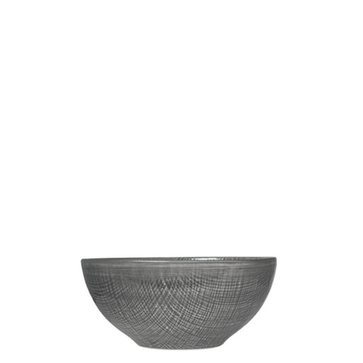 Nova Craft Nova Stitch Grey Rice Bowl 16cm Set of 6 - Bowls - Lighting.co.za