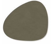 LIND DNA Corduroy Leather Coaster Curve - Lighting.co.za