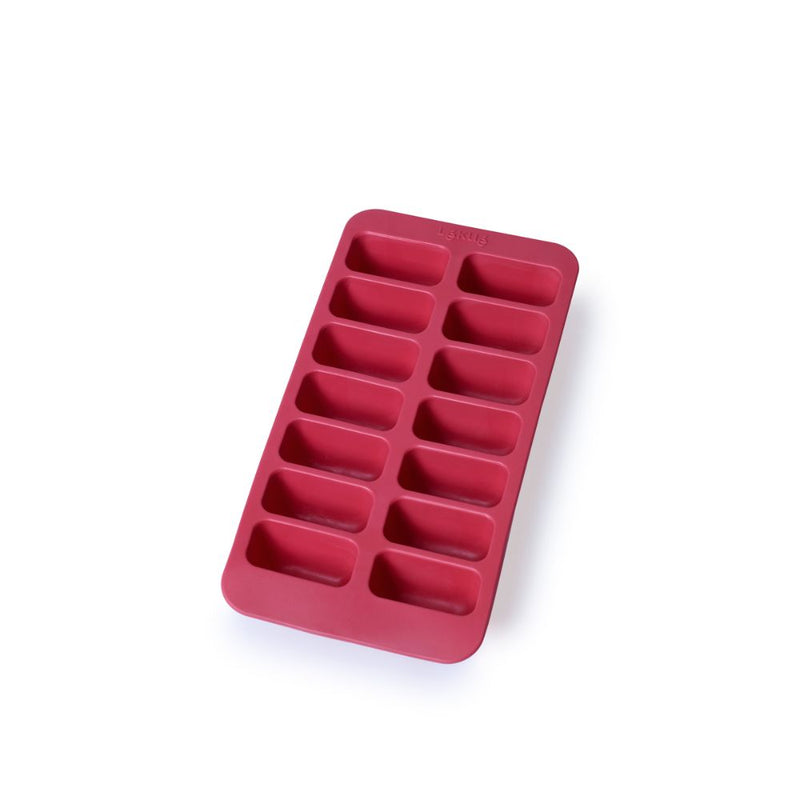 Lekue Rectangular Ice Cube Tray with Lid 14 Cube