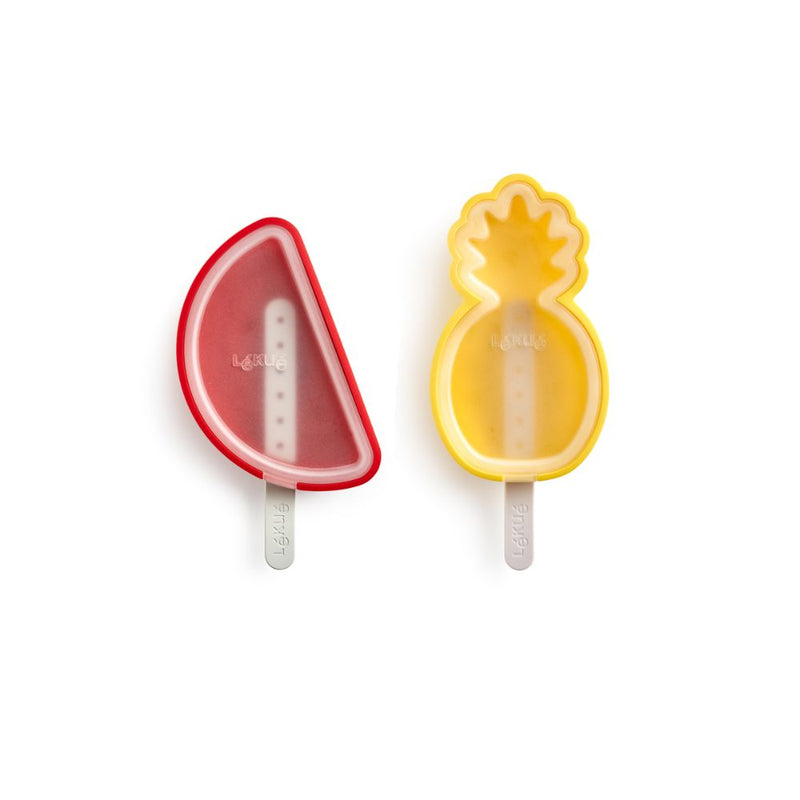 Lekue Tropical Fruits Ice Cream Moulds Set of 4