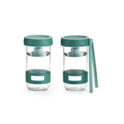 Lekue Pickles Kit 2 Glass Jars 650ml - Food Preservation Kits - Lighting.co.za