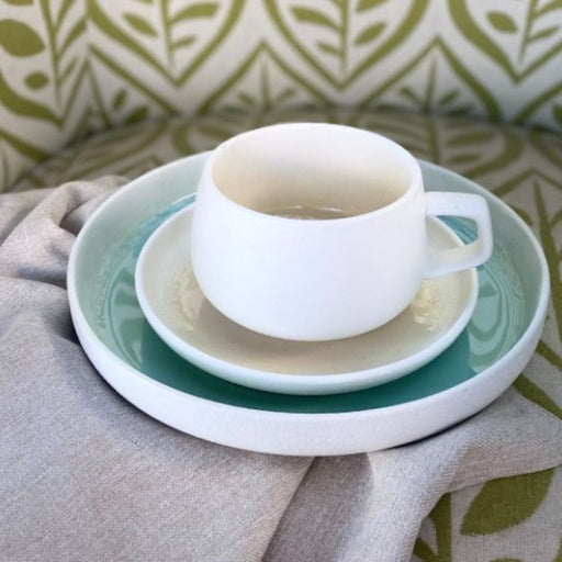 Nova Fresco Yellow Saucer 15 cm Set of 6 - Saucers - Lighting.co.za