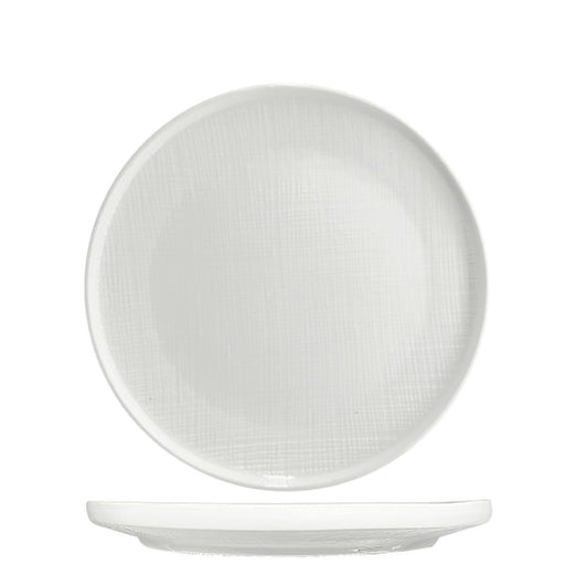 Nova Craft Nova Stitch White Apex Plate 21cm Set of 4 - Plates - Lighting.co.za