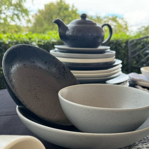 Nova Craft Nova Rain Grey Rice Bowl Set 16cm Set of 6 - Bowls - Lighting.co.za
