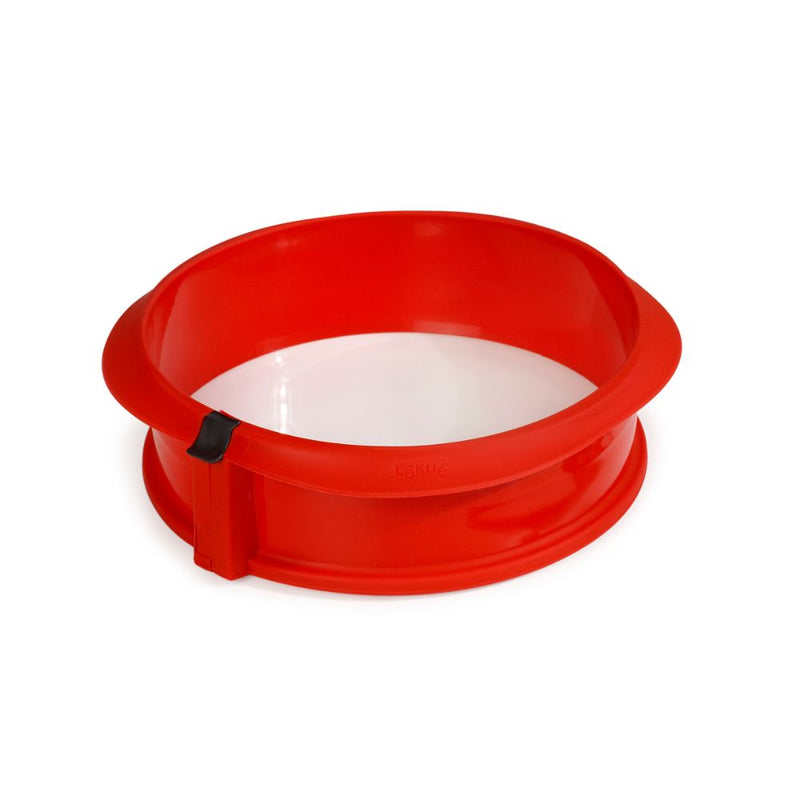 Lekue Springform Cake Mould 23cm with Ceramic Plate