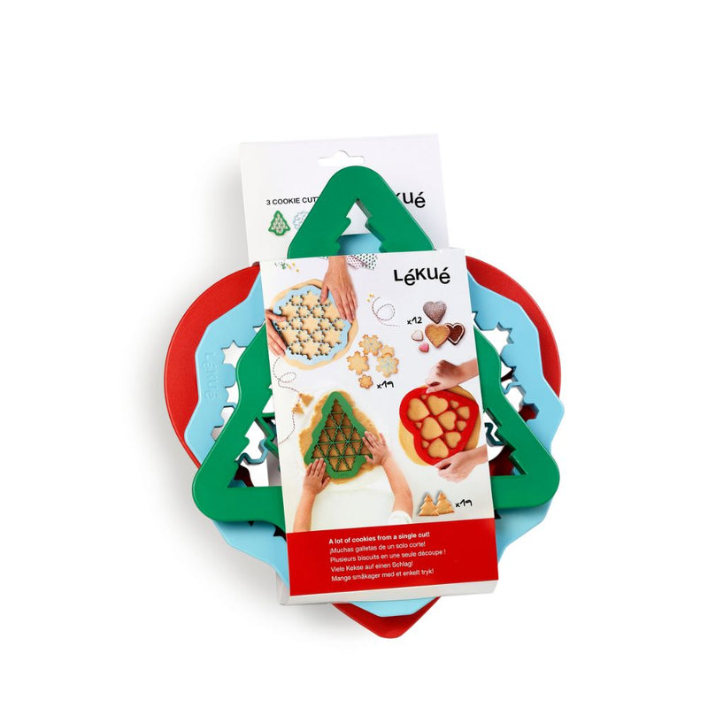 Lekue Puzzle Cookie Cutters Set of 3