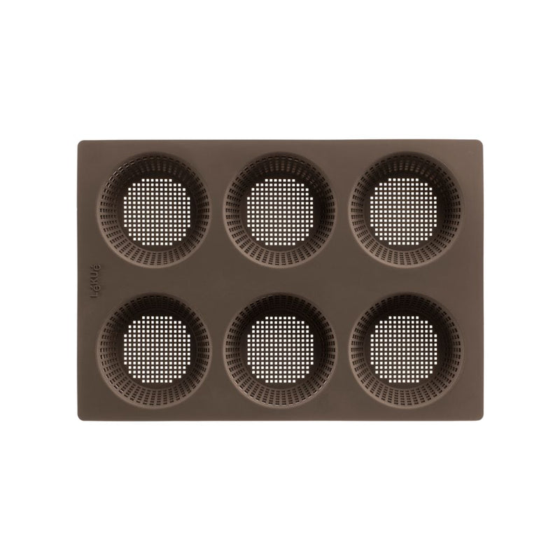 Lekue Roll Bread Silicone Mould 6 Hole