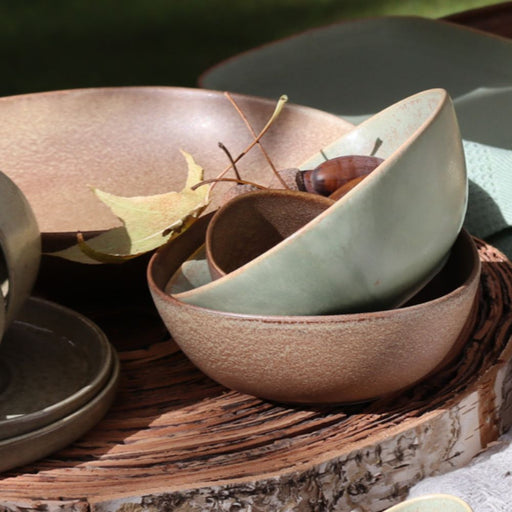 Nova Earth Sage Bowl 16.5 cm Set of 6 - Bowls - Lighting.co.za