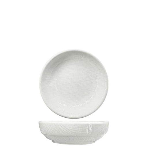 Nova Craft Nova Stitch White Flat Plate 9cm Set of 12 - Plates - Lighting.co.za