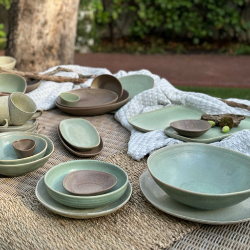 Nova Earth Sage Coupe Bowl 30 cm Set of 3 - Bowls - Lighting.co.za