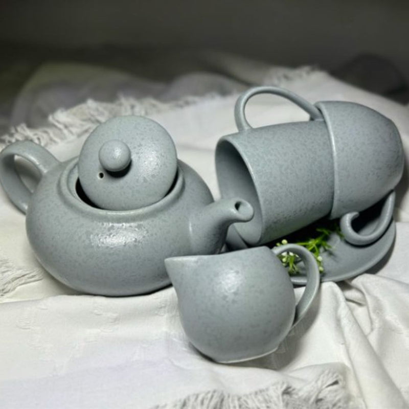 Nova Craft Nova Rain Grey Milk Jug Set 160ml Set of 4