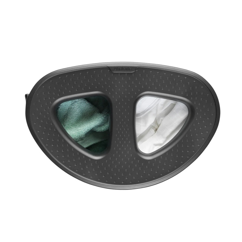 Brabantia Selector Laundry Bin 55L with Dark Grey Lid - Lighting.co.za