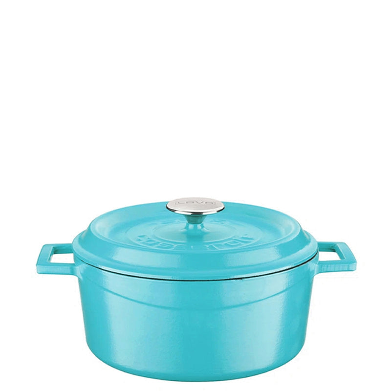 LAVA Enameled Cast Iron Round Casserole 28 cm 6.71 L - Lighting.co.za