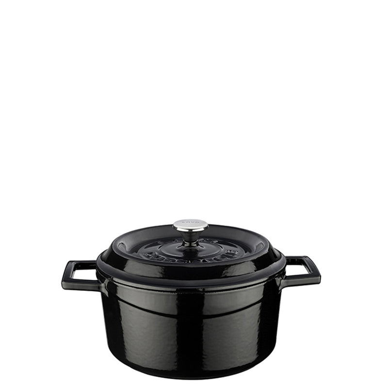 LAVA Enameled Cast Iron Round Casserole 20cm 2.82 L - Lighting.co.za