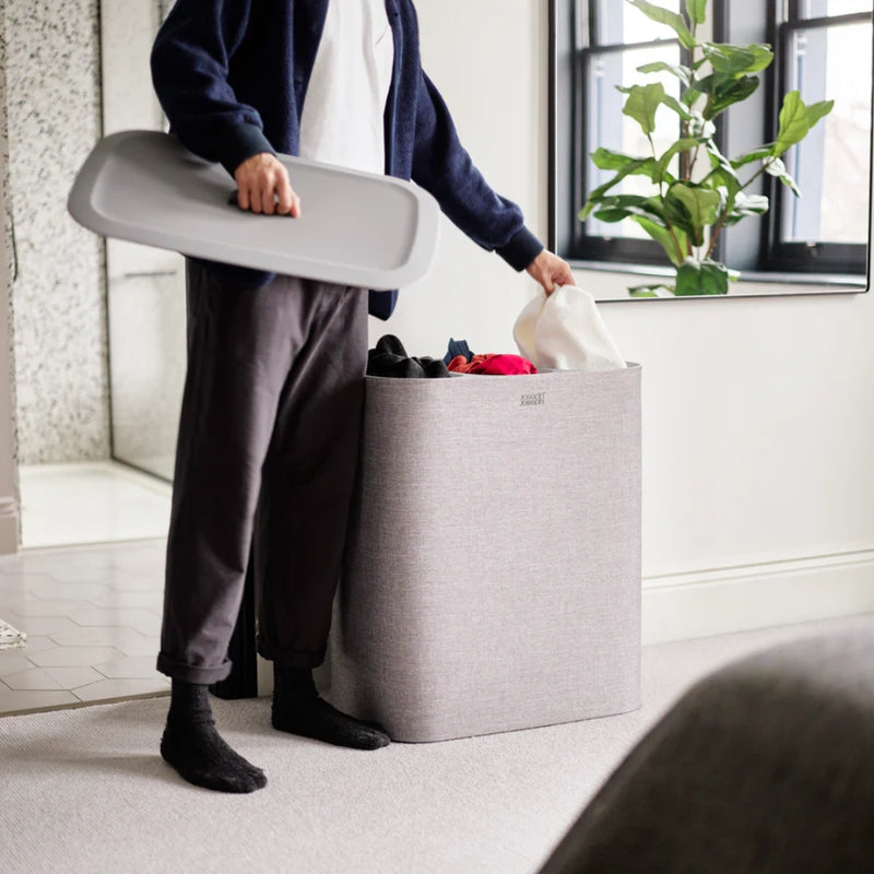 Joseph Joseph Tota Trio 90L Laundry Separation Basket with 3 Removable Bags - Lighting.co.za