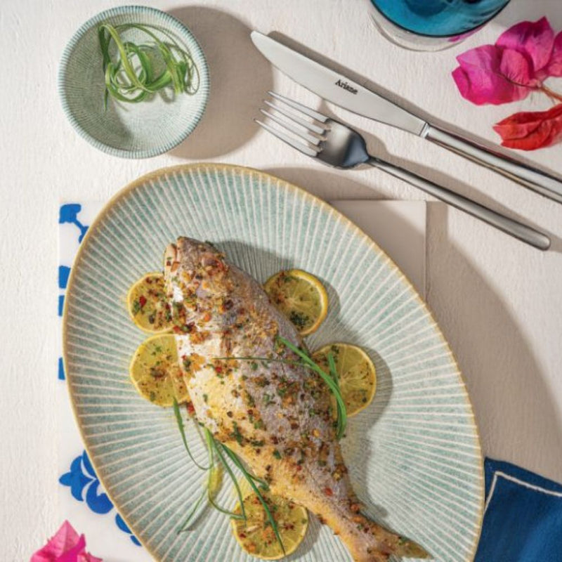 Ariane Paros Aqua Sauce Dish 7.5 cm Set of 18 - Lighting.co.za
