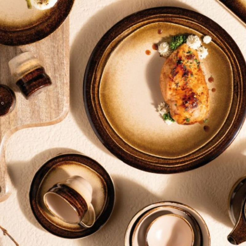 Ariane Splash Sahara Sauce Dish 7 cm Set of 12 - Lighting.co.za