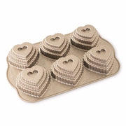 Nordic Ware Tiered Heart Cakelet Pan - Lighting.co.za