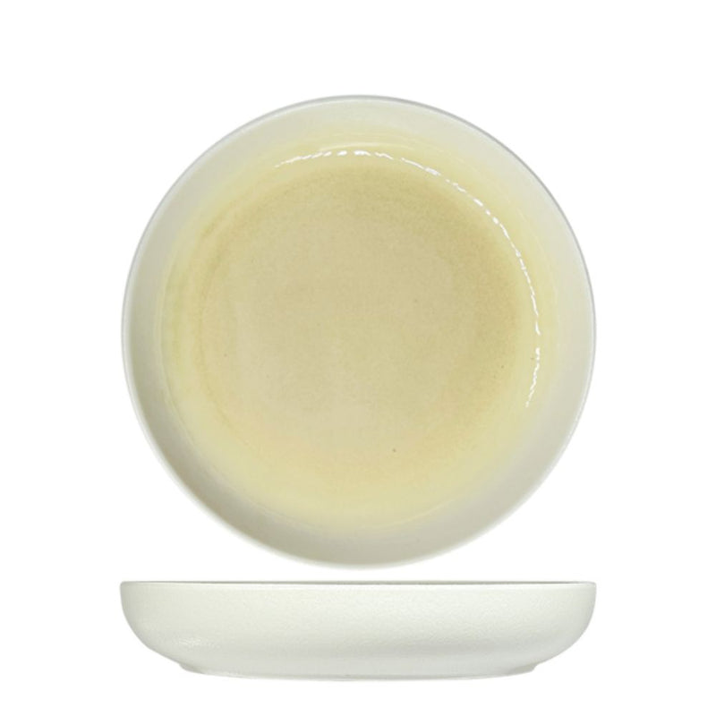 Nova Fresco Yellow Flat Bowl 16 cm Set of 6