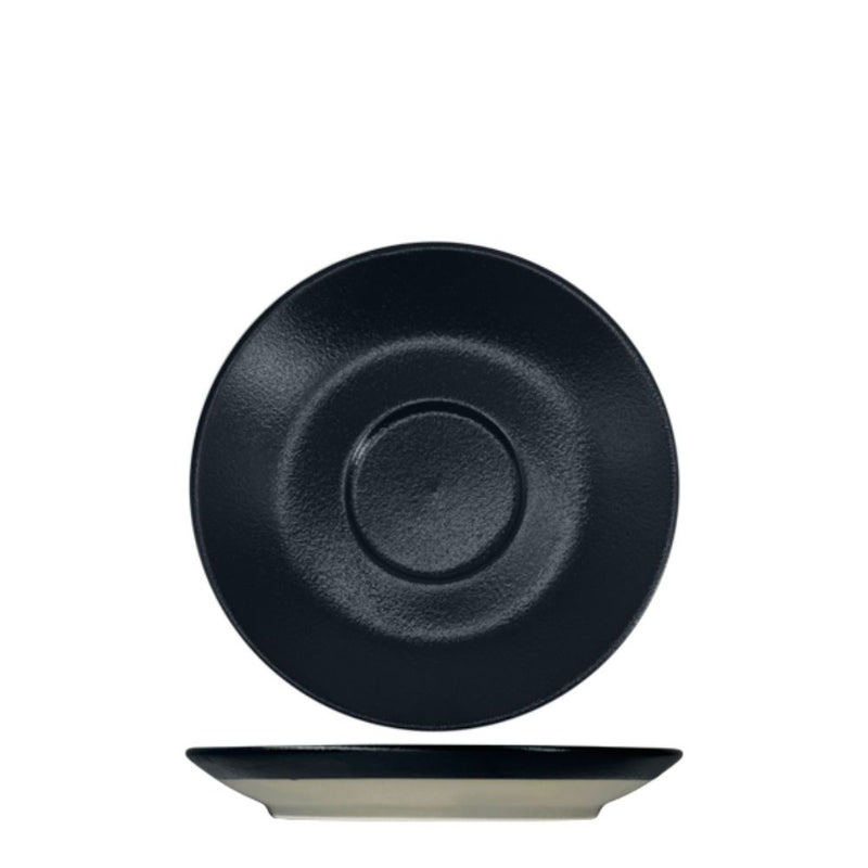 Nova Mezzo Black Saucer 14 cm Set of 12