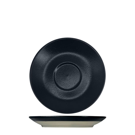 Nova Mezzo Black Saucer 14 cm Set of 12 - Saucers - Lighting.co.za