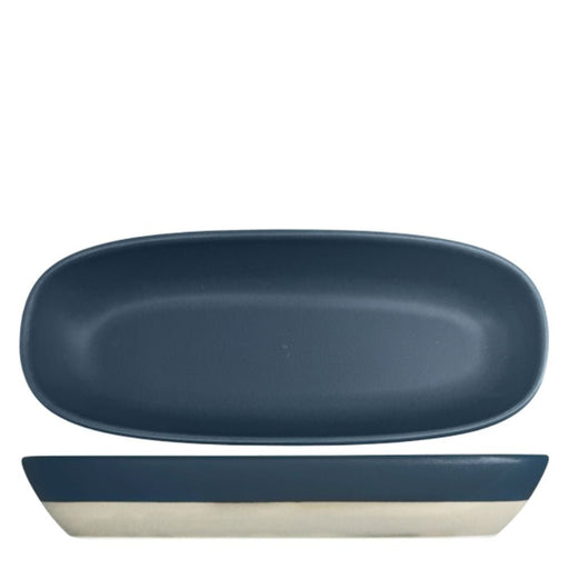 Nova Craft Nova Mezzo Blue Oval Bowl Set 25x10cm Set of 6 - Bowls - Lighting.co.za