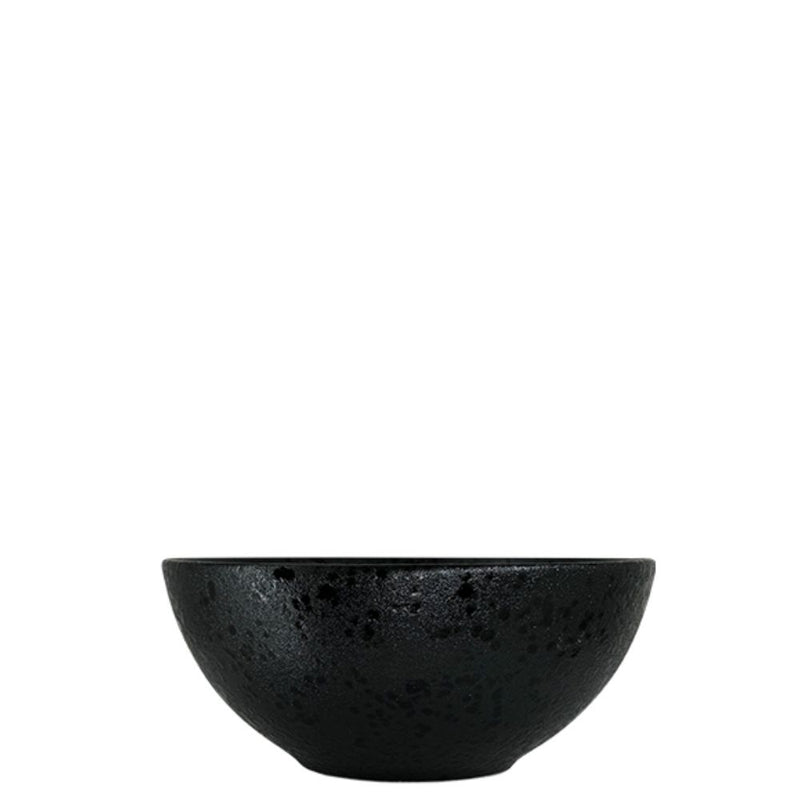 Nova Craft Nova Rain Black Rice Bowl Set 16cm Set of 6