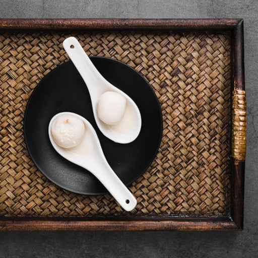 Nova Classic Chinese Spoon 13 cm Set of 6 - Serving Spoons - Lighting.co.za
