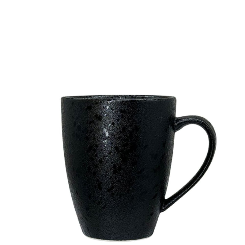 Nova Craft Nova Rain Black Mug Set 400ml Set of 6
