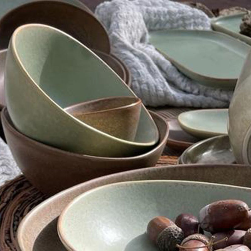 Nova Earth Sage Bowl 16.5 cm Set of 6