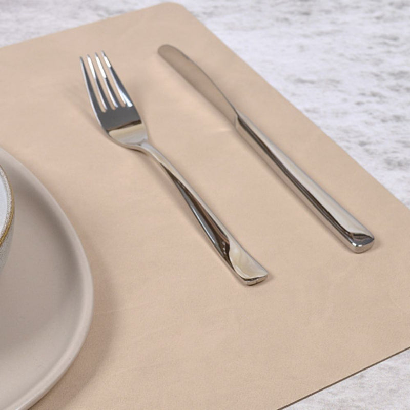 LIND DNA Nupo Leather Table Mat Rectangle Large - 7 Colours - Lighting.co.za