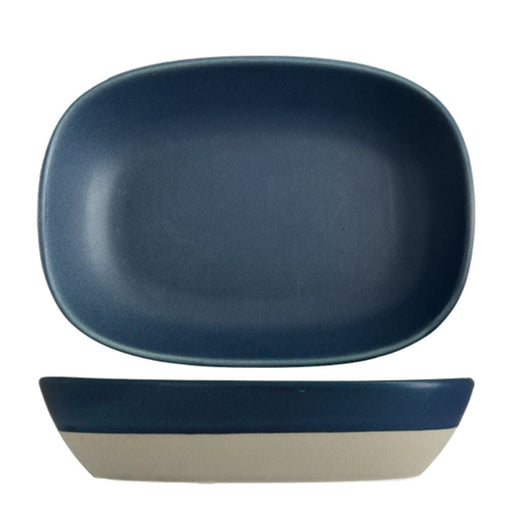 Nova Craft Nova Mezzo Blue Rectangular Bowl Set 17x12cm Set of 6 - Bowls - Lighting.co.za