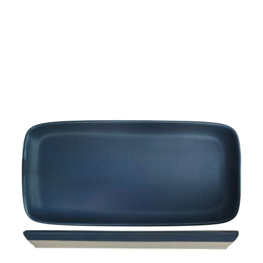 Nova Craft Nova Mezzo Blue Rectangular Plate Set 18x10cm Set of 6 - Plates - Lighting.co.za
