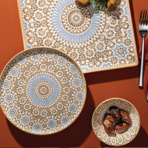 Ariane Tangier Oval Plate 32 cm Set of 6 - Lighting.co.za