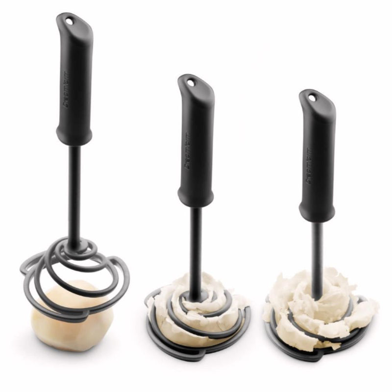 Dreamfarm Smood Lite Potato Masher – Black - Lighting.co.za
