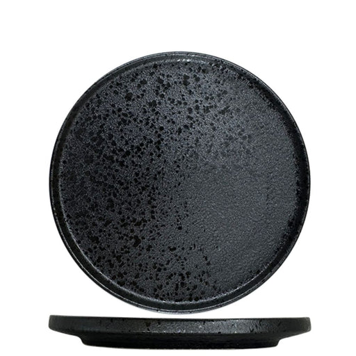 Nova Craft Nova Rain Black Apex Plate Set 21cm Set of 4 - Plates - Lighting.co.za