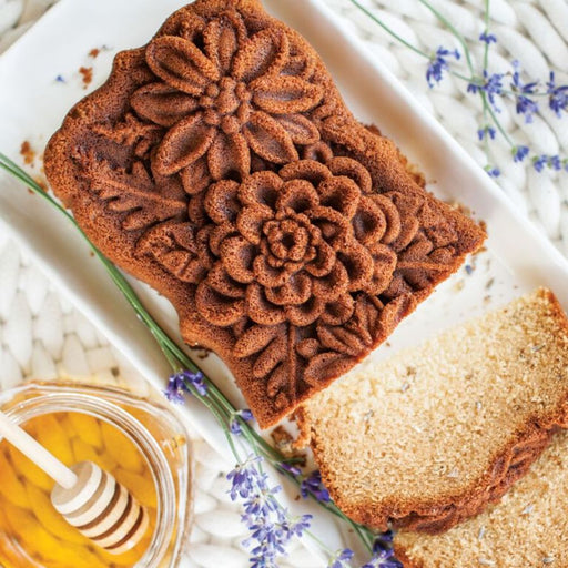Nordic Ware Toffee Wildflower Loaf Pan - Lighting.co.za