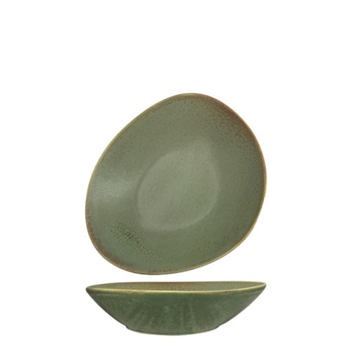 Nova Earth Sage Oblong Plate 17.5 cm Set of 8 - Plates - Lighting.co.za