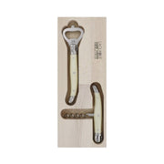 André Verdier Laguiole Apéro 2-Piece Set – Corkscrew & Bottle Opener (Black & Ivory) - Lighting.co.za