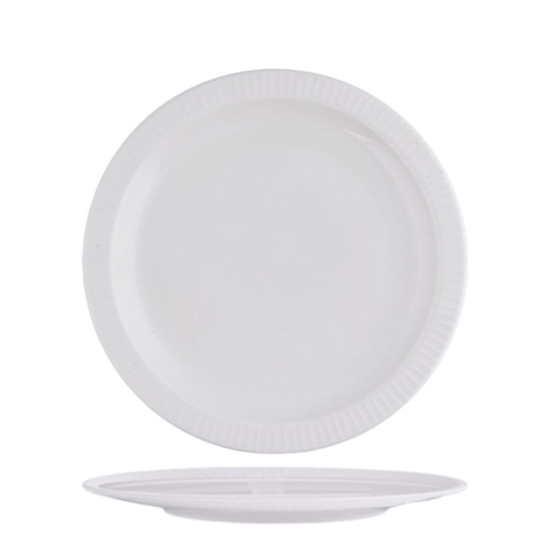 Ariane Seon Ivory Narrow Rim Plate 21 cm Set of 3 - Lighting.co.za